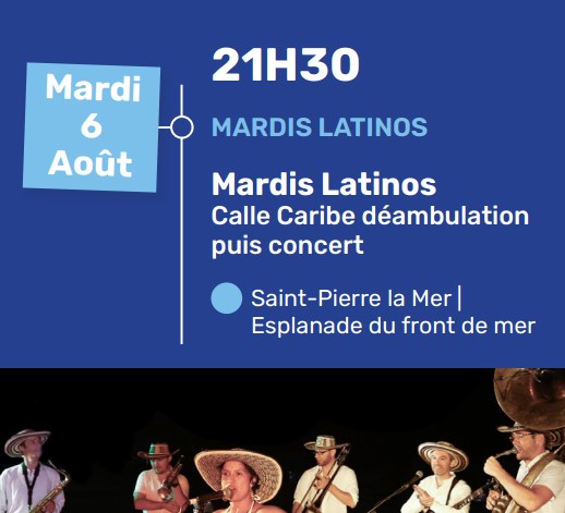 Défilé en fanfare et concert à St Pierre la Mer